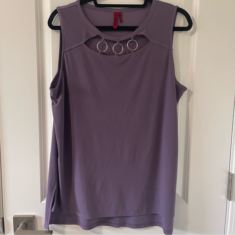 Purple tank top